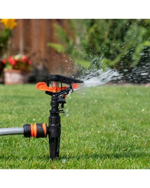 HydroSure Heavy Duty Garden Impulse Sprinkler 1/2 - Full & Part