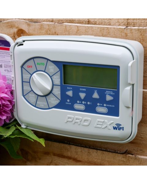 HydroSure Pro Ex 2.0 Outdoor WIFI Irrigation Controller – 4 Stations – 220 Volts