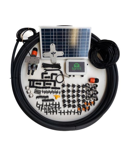 Automatic Greenhouse Watering System &amp; Hose Connector - Solar-Powered - WaterMate/Harvst Mini